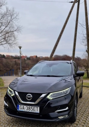 Nissan Qashqai cena 72500 przebieg: 99860, rok produkcji 2019 z Sopot małe 79